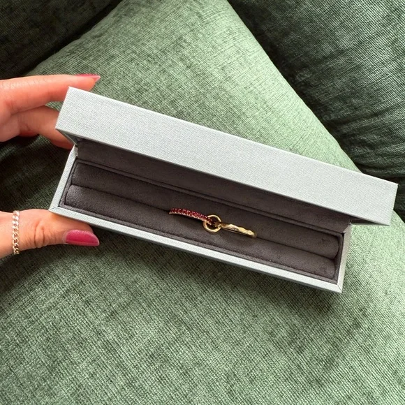 Spinelli Kilcollin Vetra Vulcan 18k Yellow Gold Ruby Ring - Picture 2 of 4